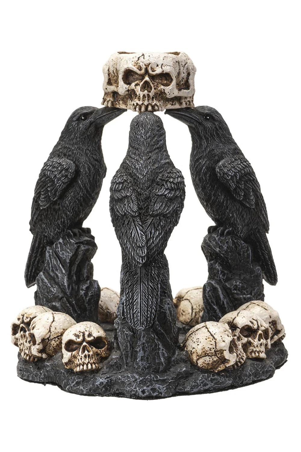 Raven Backflow Incense Burner - Image 2