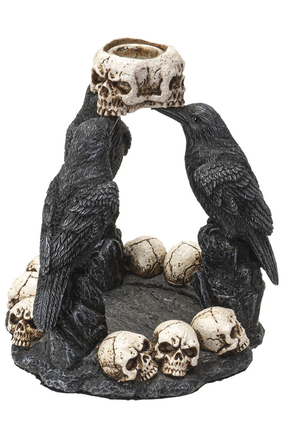 Raven Backflow Incense Burner - Image 4