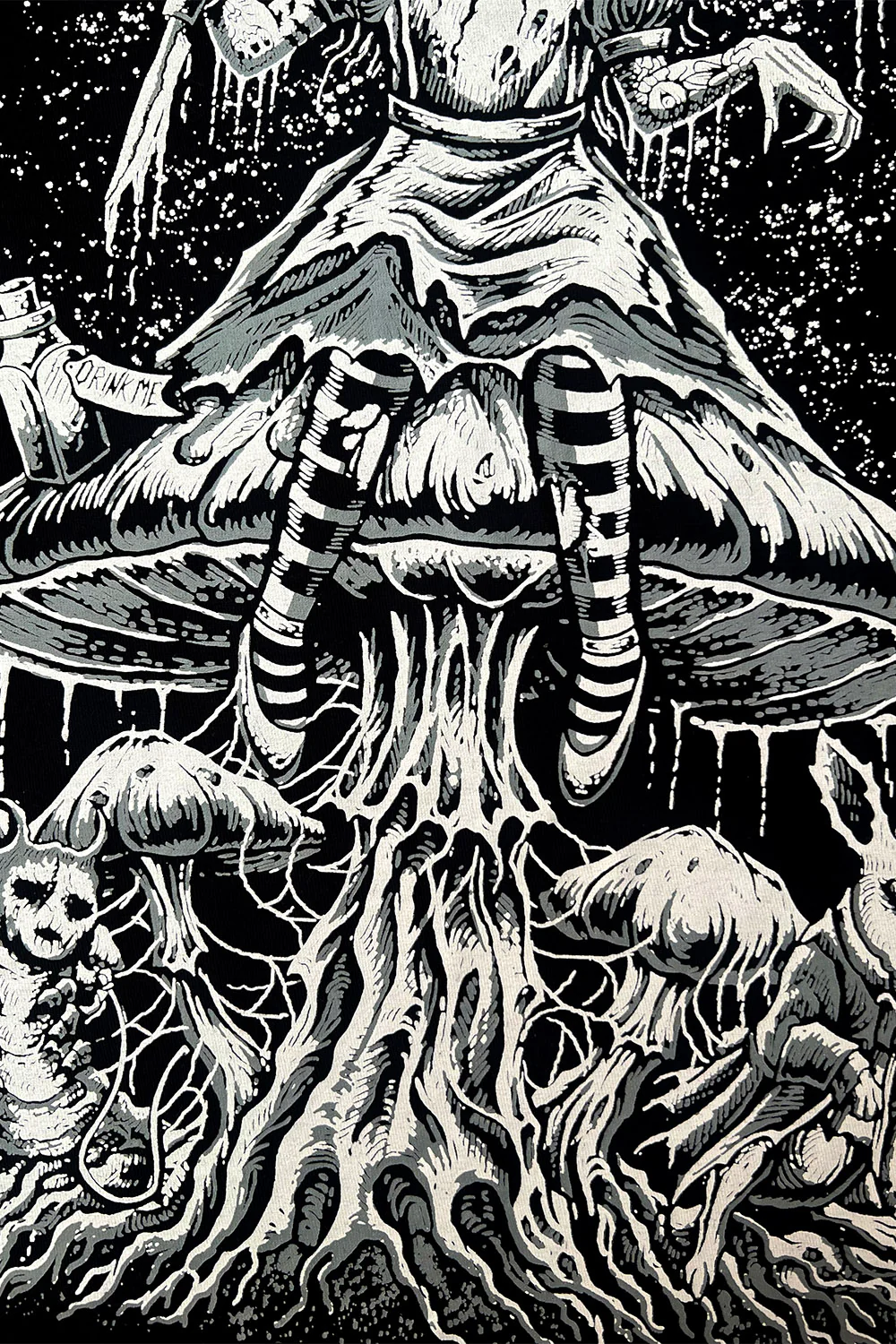 Alice Down The Rabbit Hole Hoodie - Image 6