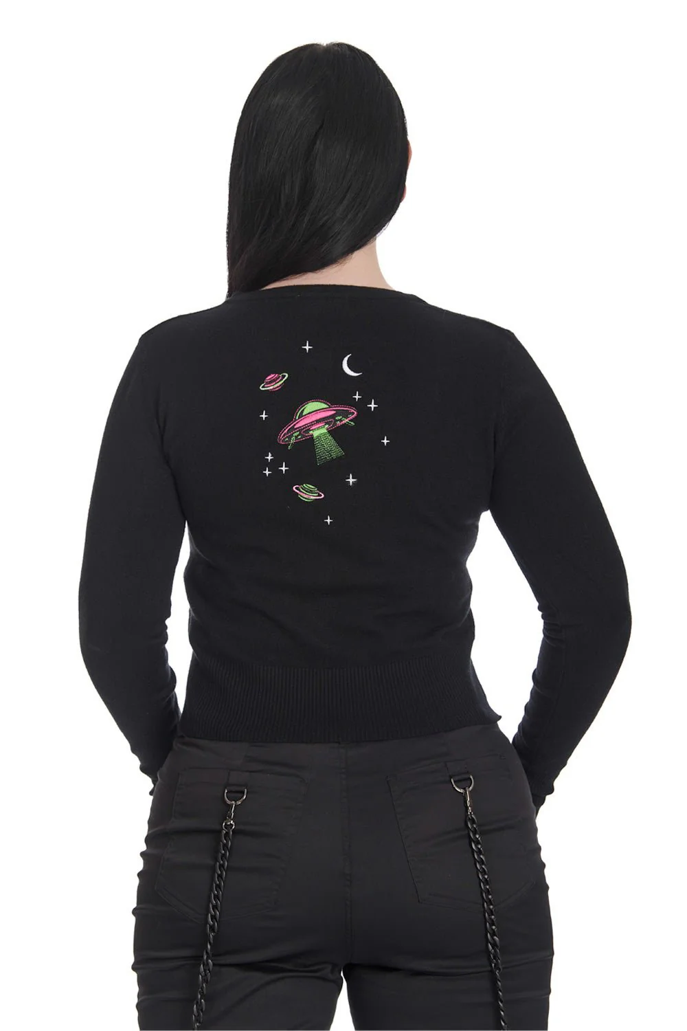 Alien Pink Space Cardigan - Image 2