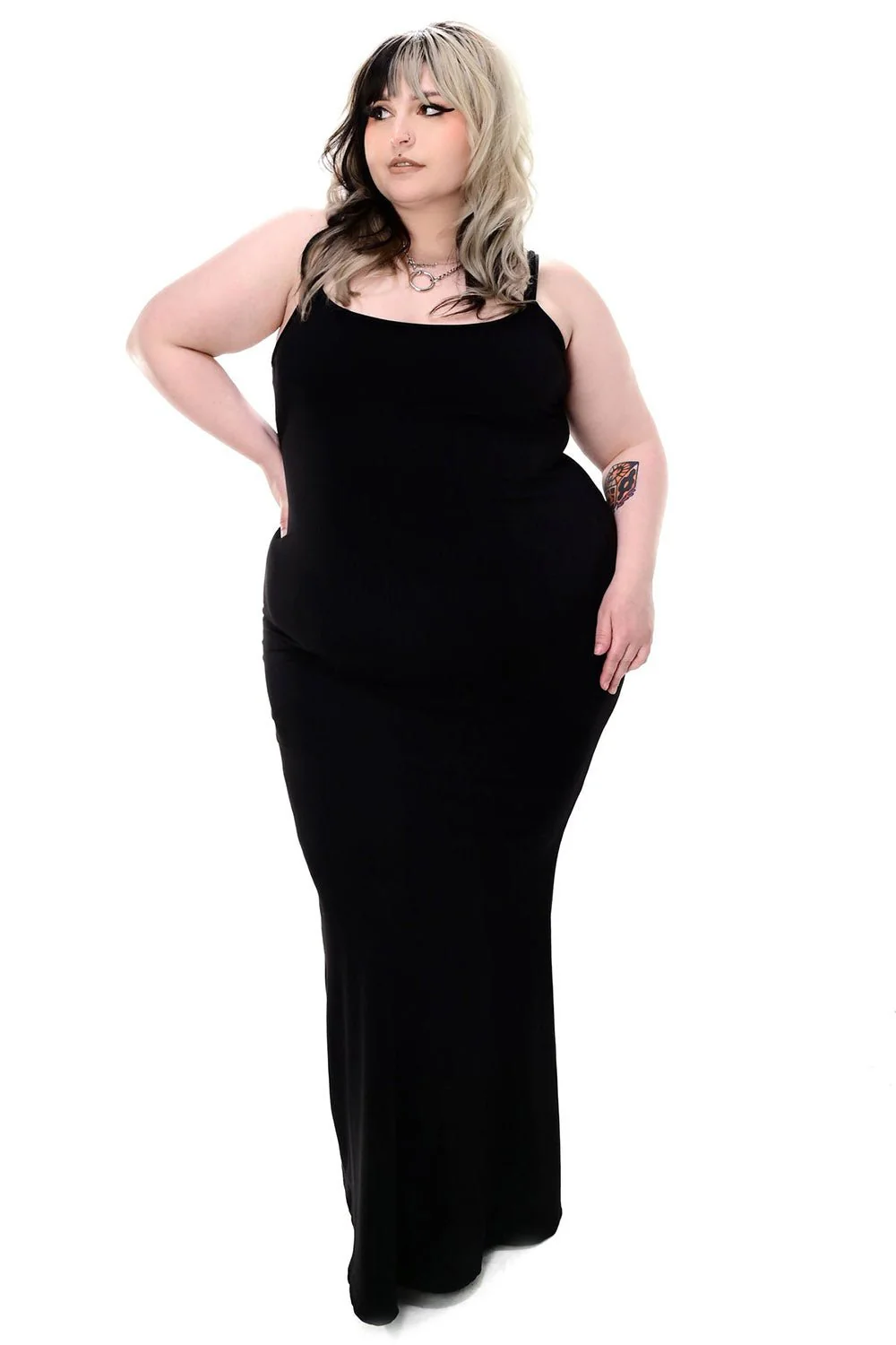 Amelia Ribbed Maxi Dress - Image 3