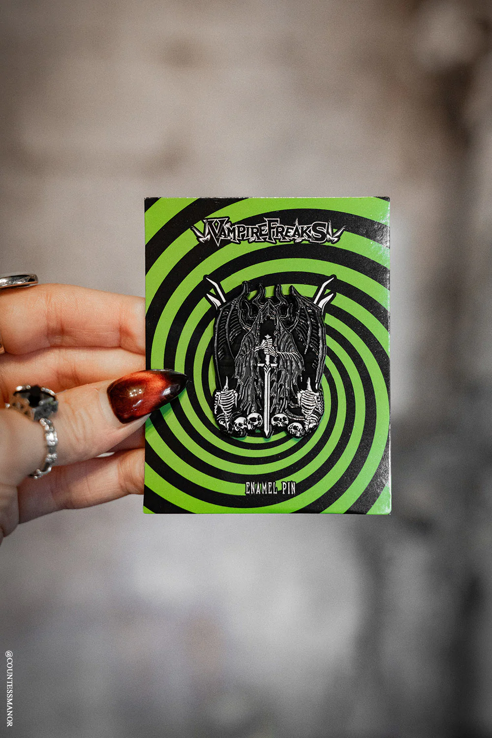 Angel of Death Enamel Pin - Image 2