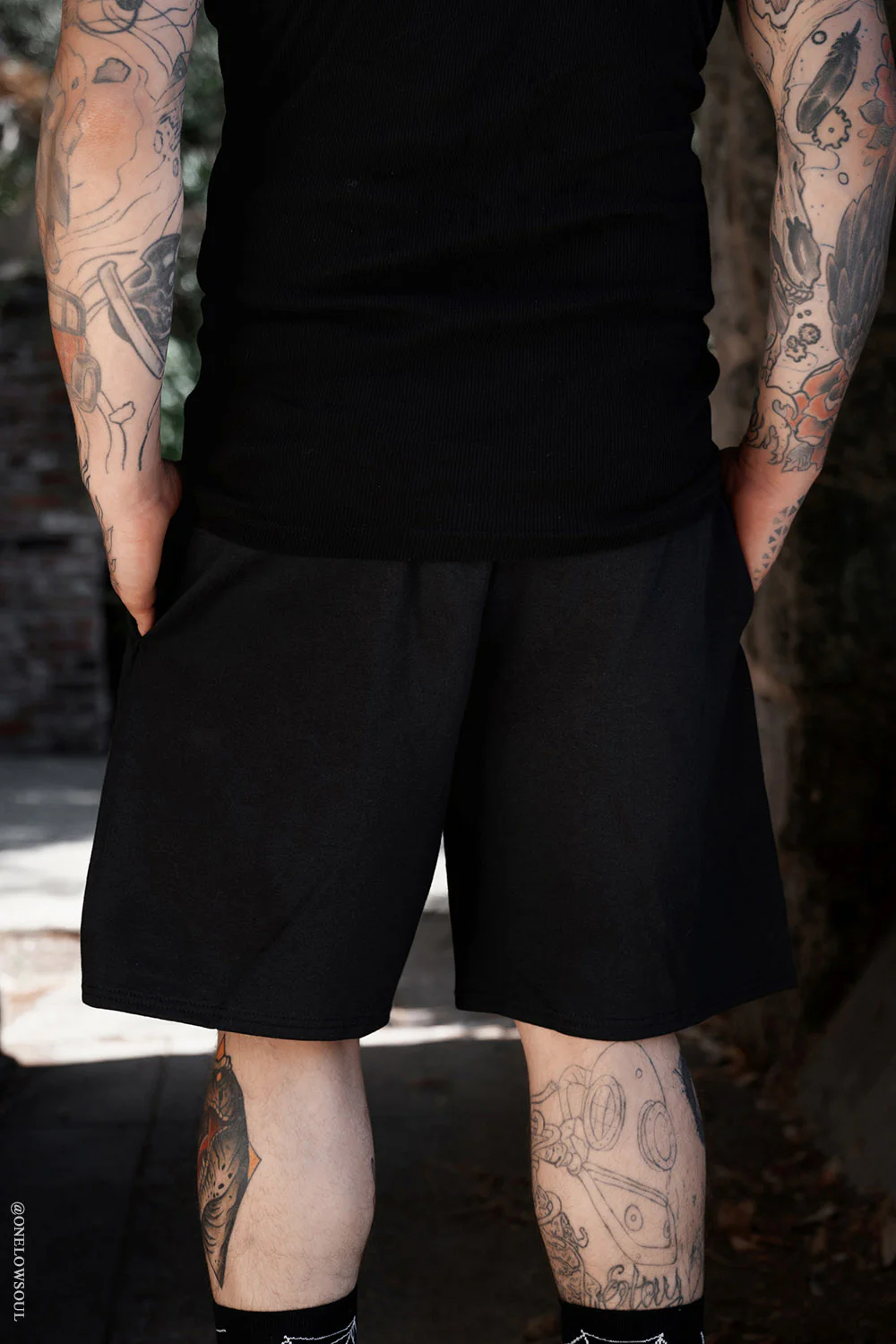 Angel of Death Sweat Shorts [Unisex] - Image 6