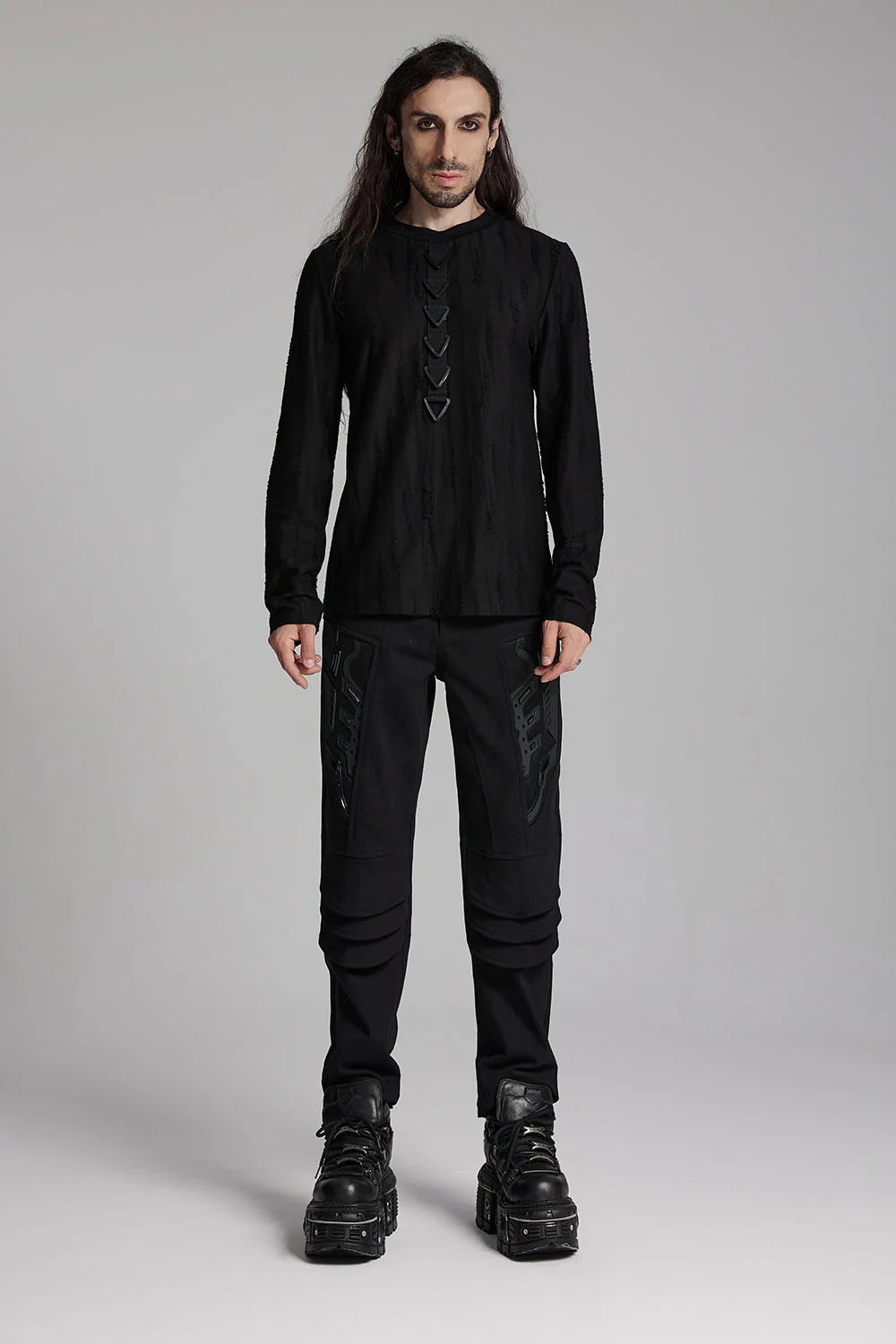 Arachne Shredded Long Sleeve Top - Image 5