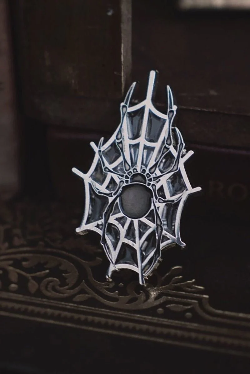 Arachnophobia Enamel Pin - Image 5