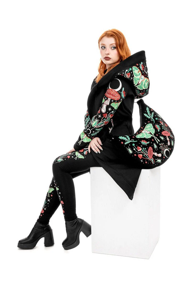 Autumnal Equinox Hobo Bag With Magical Embroidery - Image 7