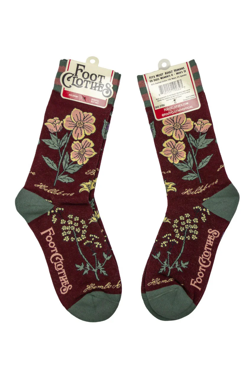 Baneful Botany Crew Socks - Image 5