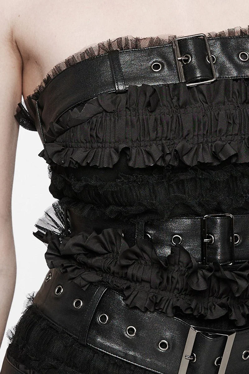 Banshee Grunge Goth Tube Top - Image 6