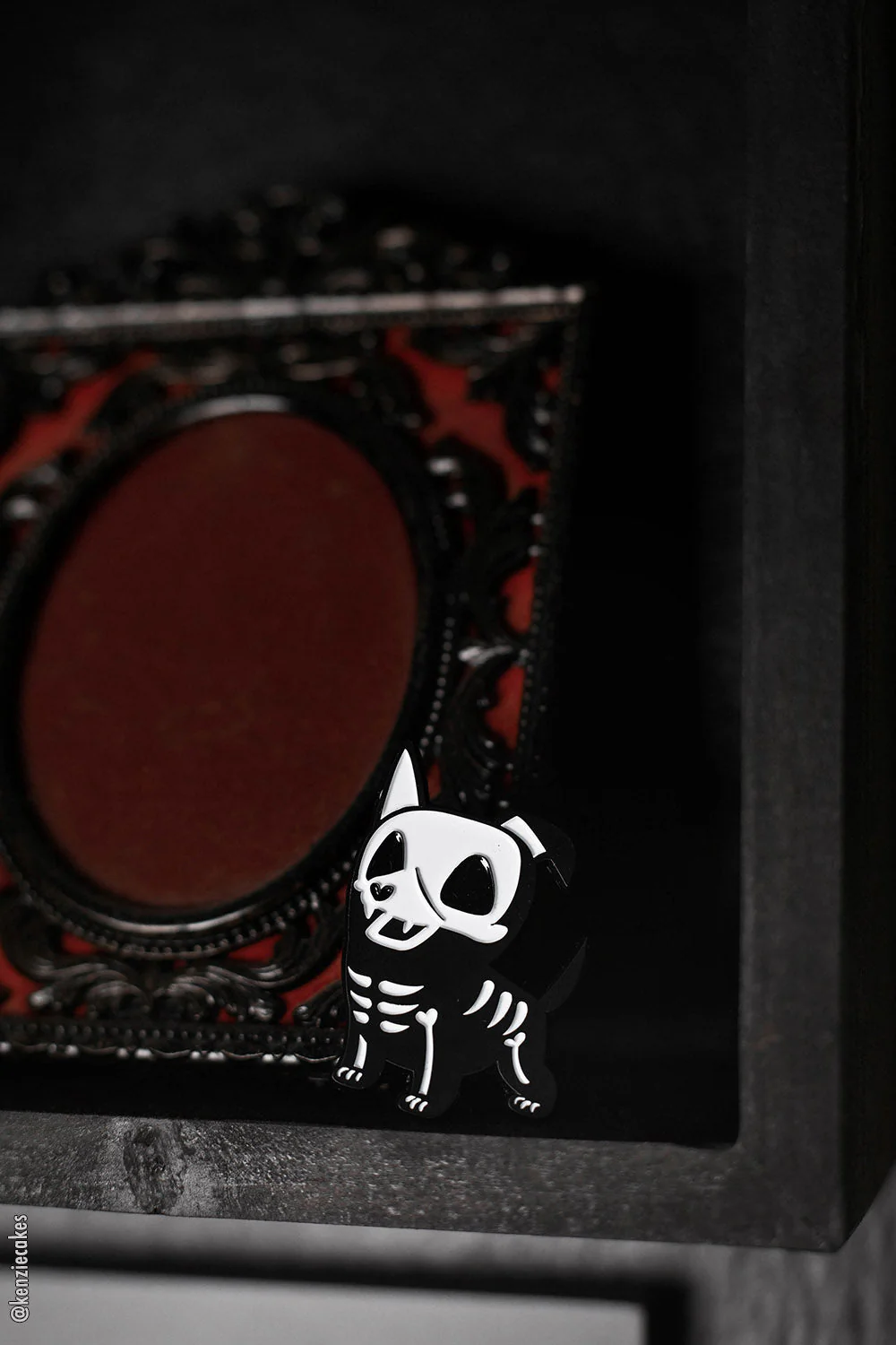 Barky Bones Enamel Pin - Image 4