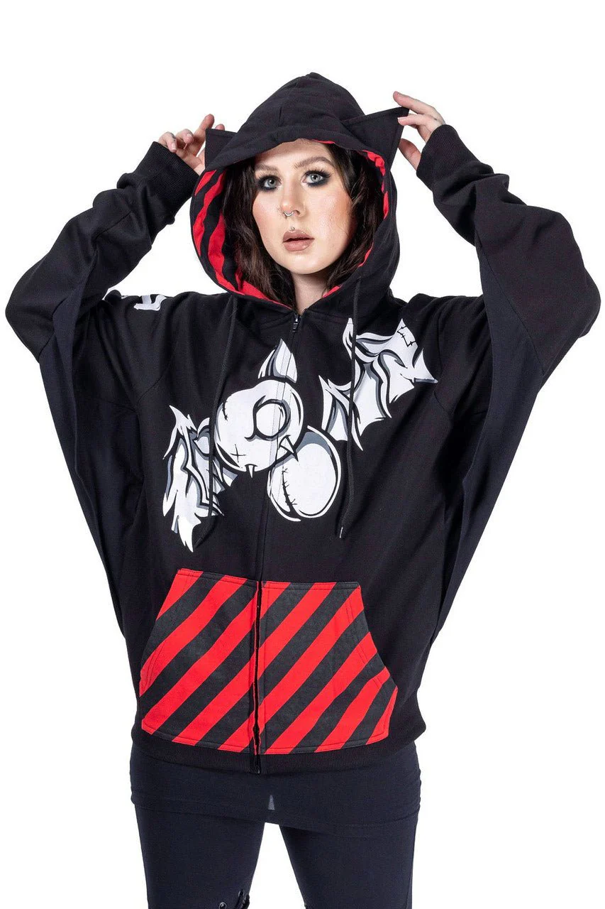 Bat Attack Hoodie