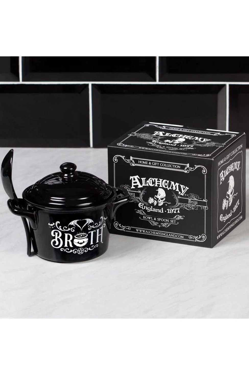 Bat Broth Bowl & Spoon Set - Image 5