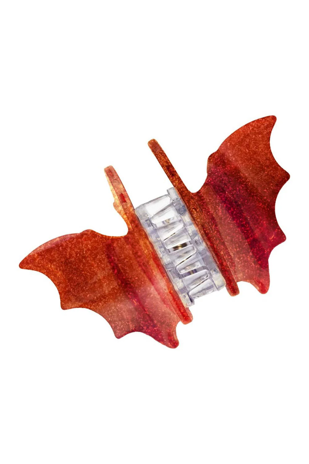 Bat Med Claw Clip Set [Red Glitter] - Image 3
