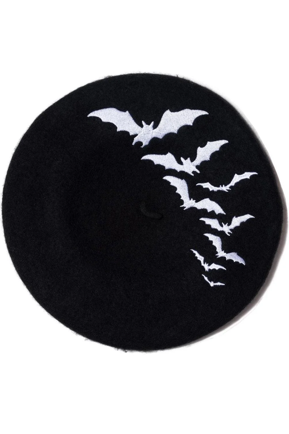 Bat Repeat Beret Hat [WHITE] - Image 3