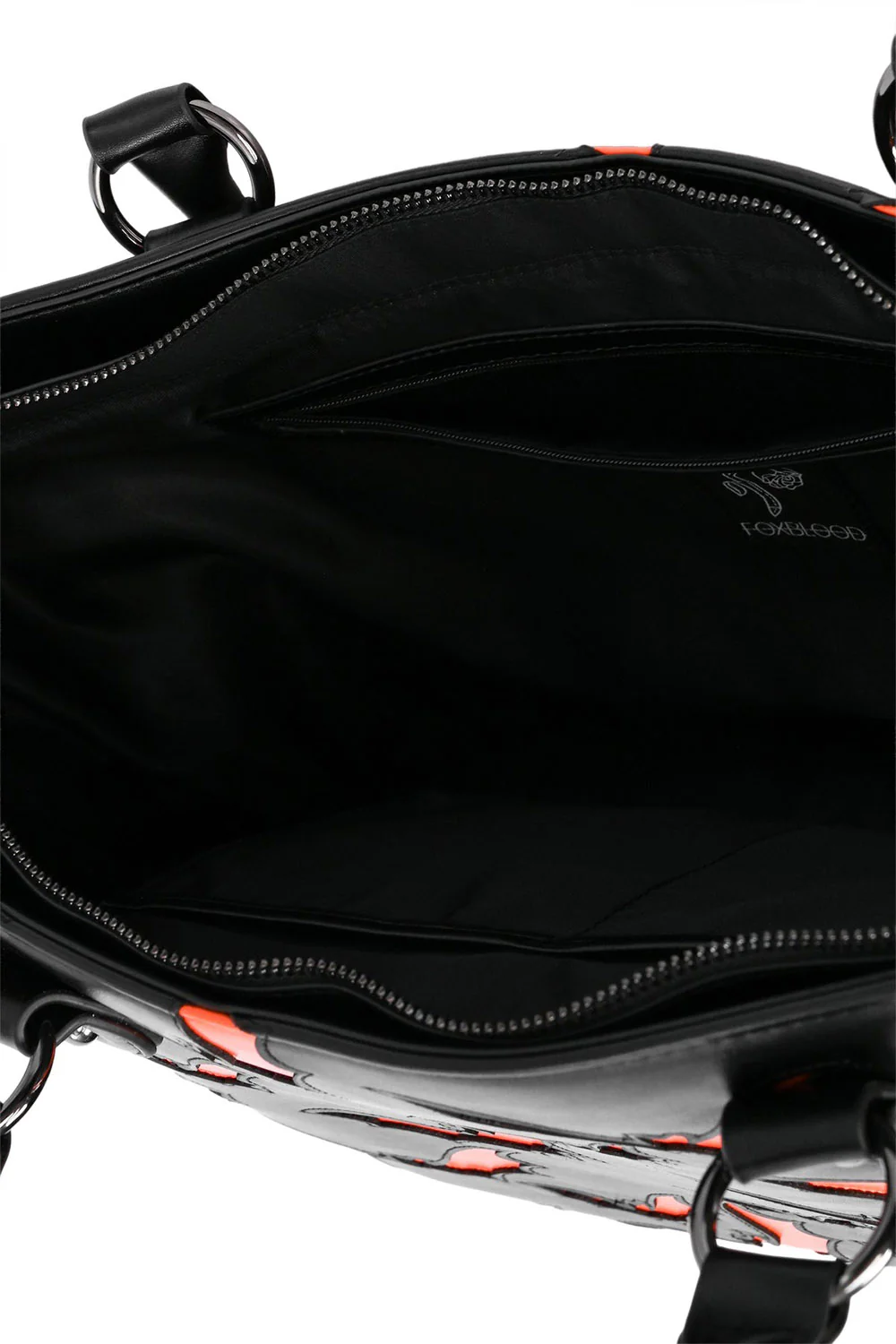 Bat Tote Bag [Black/Orange] - Image 4