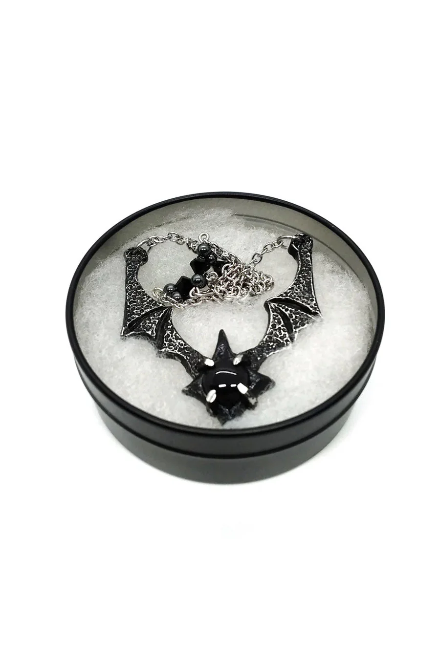 Bat Wing Necklace [Oynx] - Image 5