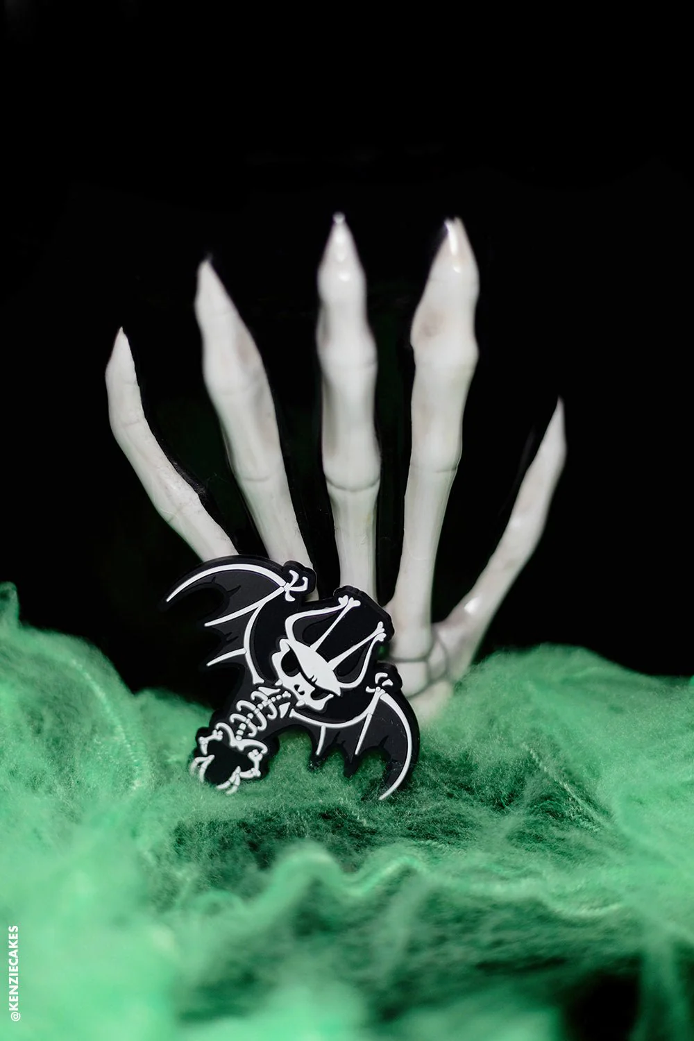 Batty Bones Rubber Magnet