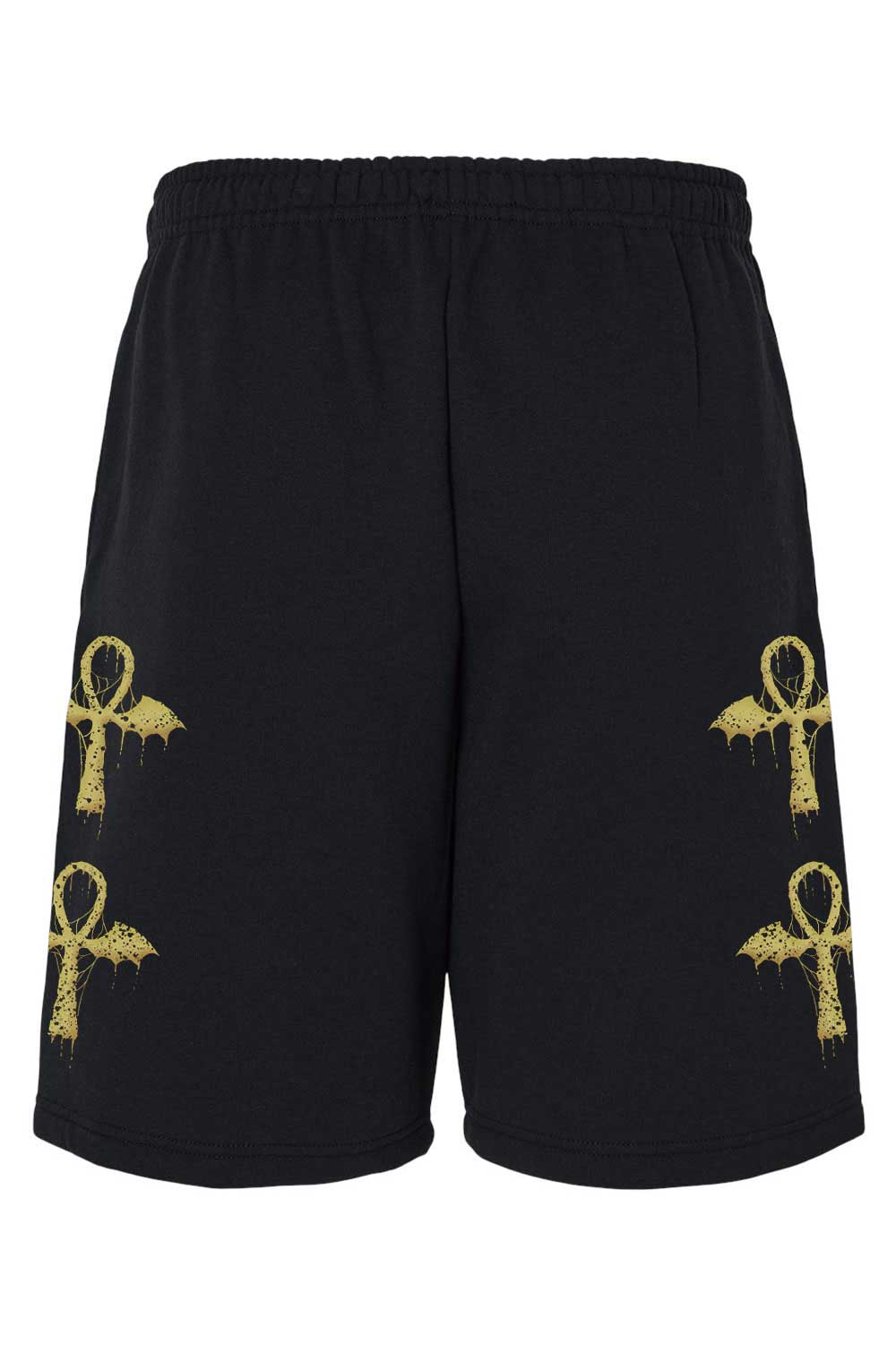 Batwing Ankh Sweat Shorts [Unisex] - Image 5