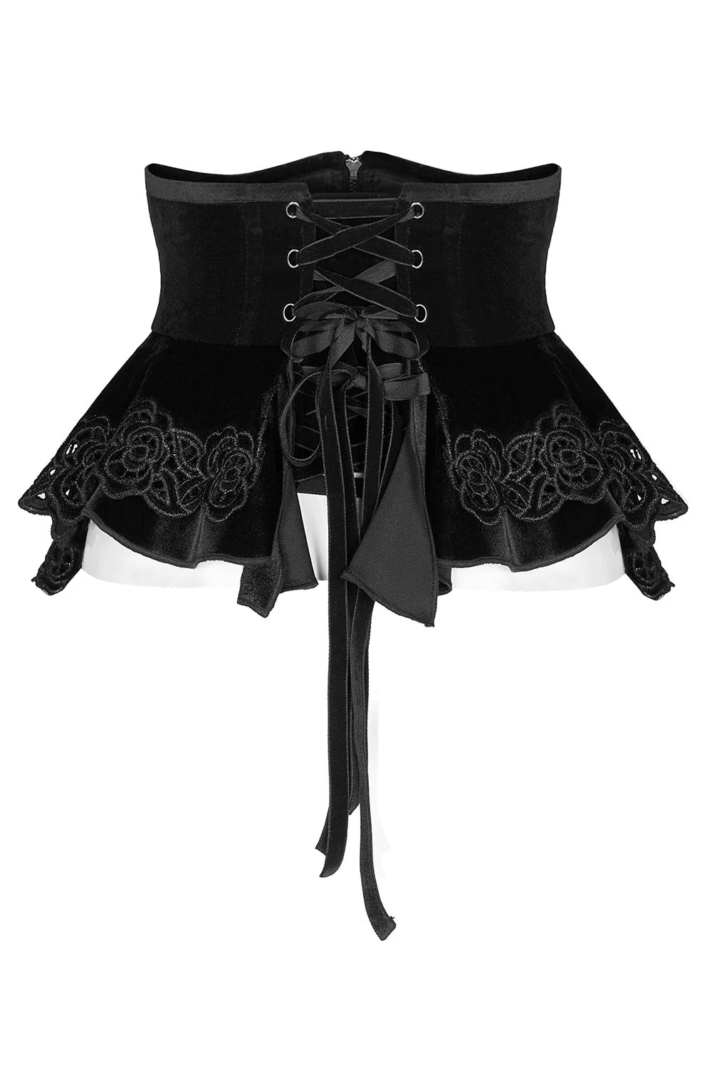 Beautiful Death Velvet Corset - Image 4