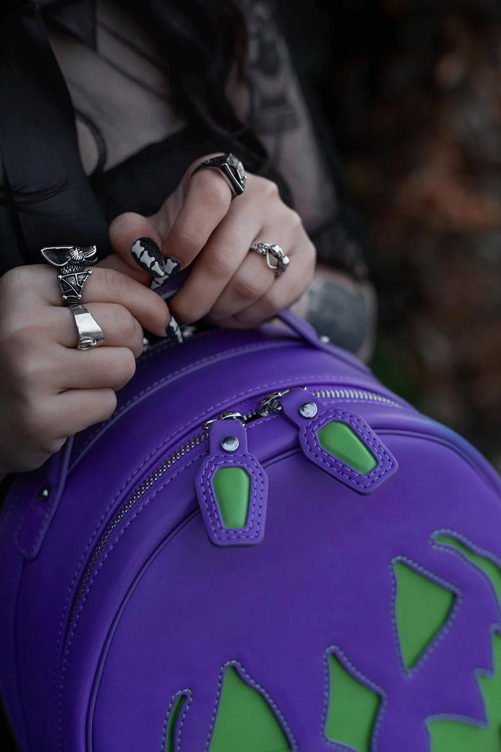 Beetle Juice Haunted Hallows Backpack - Image 5