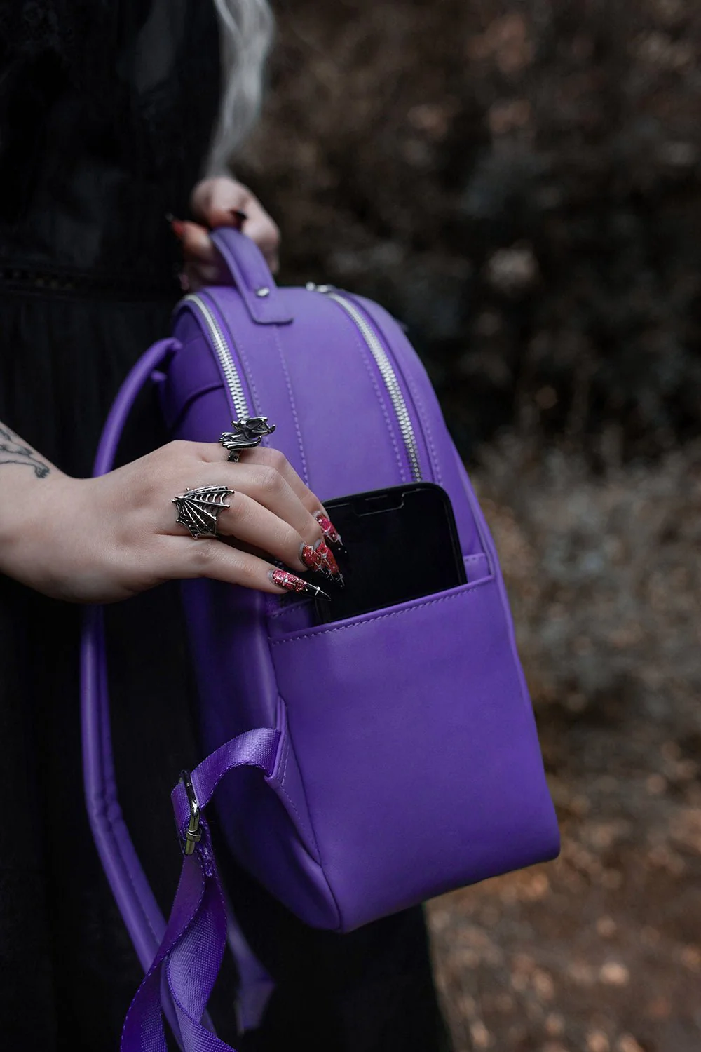 Beetle Juice Haunted Hallows Backpack - Image 6