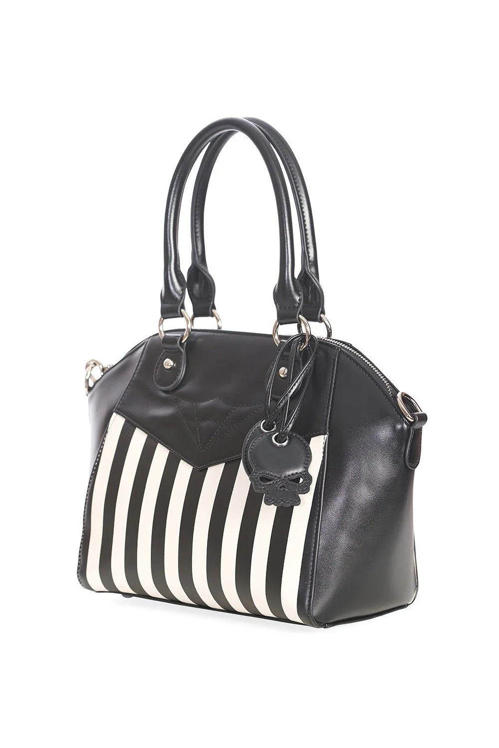 Beetle Spooks Striped Handbag - Image 3