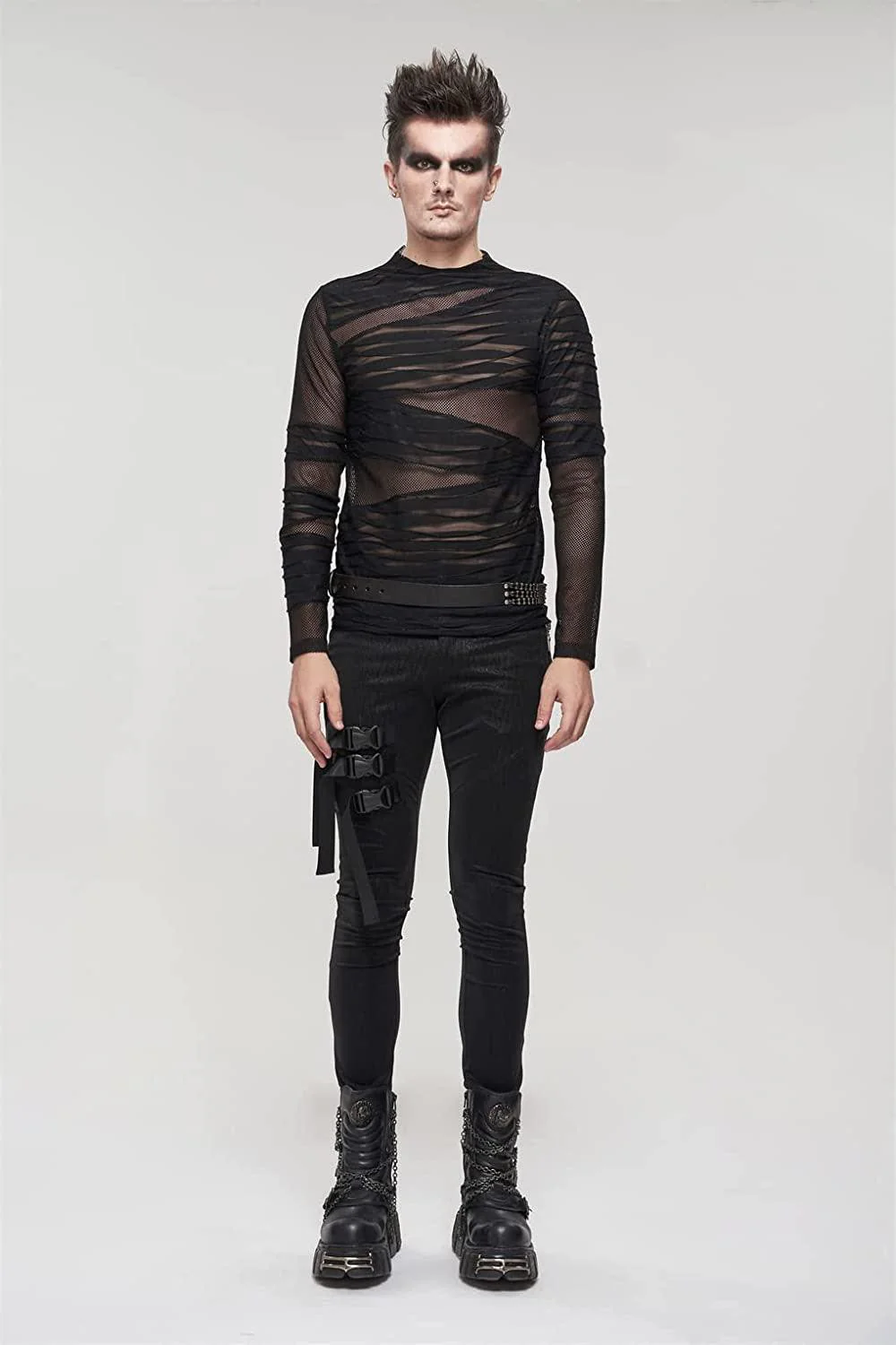 Biohazard Bandage Fishnet Top - Image 3