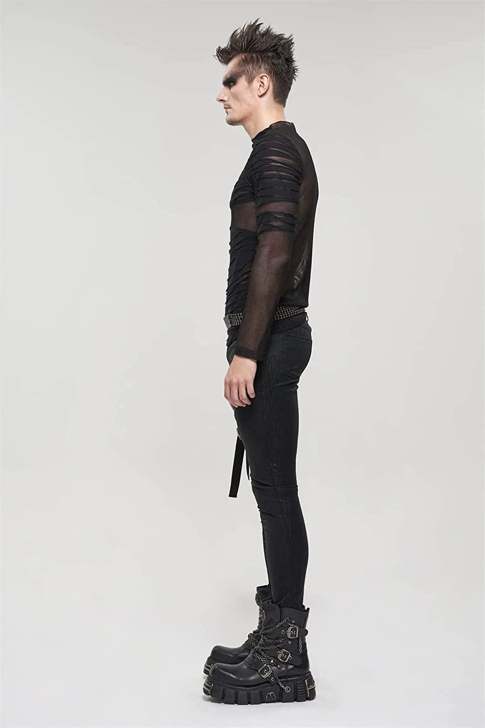 Biohazard Bandage Fishnet Top - Image 4
