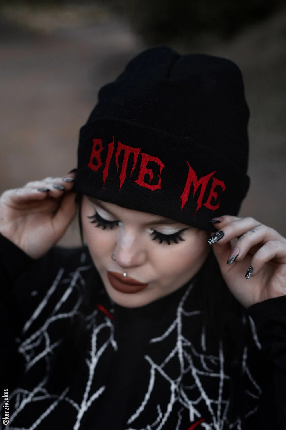 Bite Me Beanie - Image 2