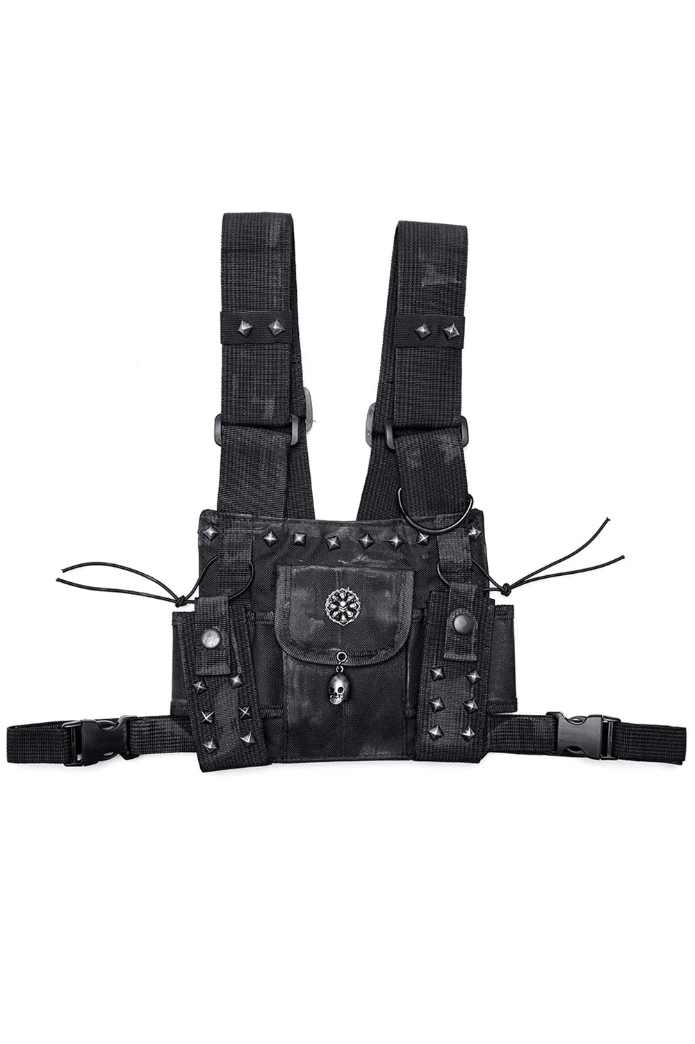 Black Apocalypse Chest Harness Bag - Image 3