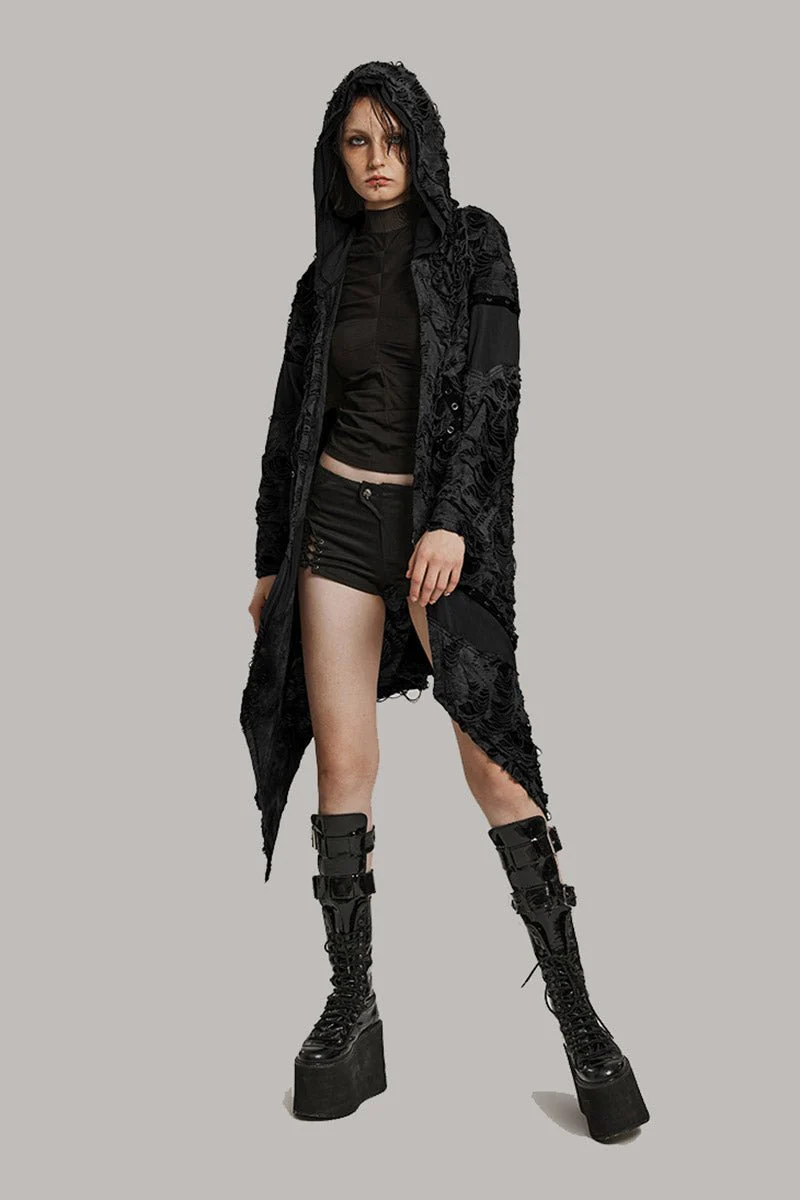 Black Apocalypse Ripped Cardigan - Image 4