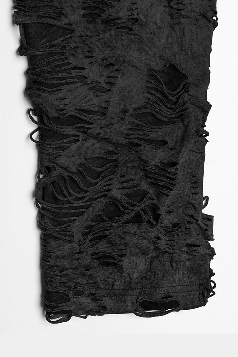 Black Apocalypse Ripped Cardigan - Image 8