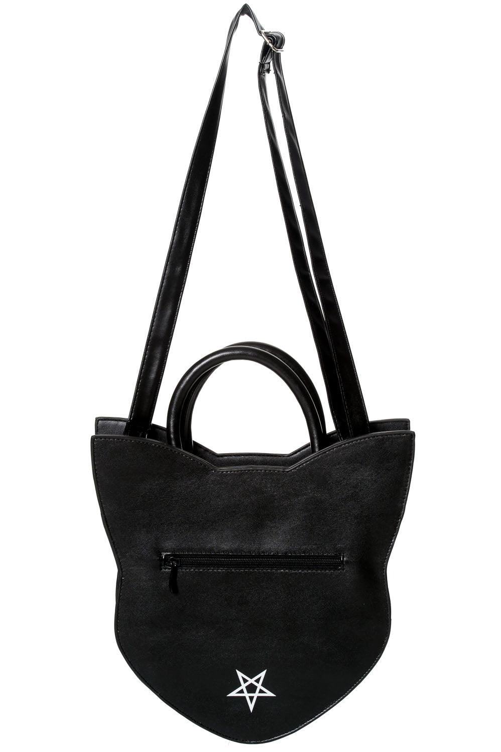Black Cat Magic Shoulder Bag - Image 5