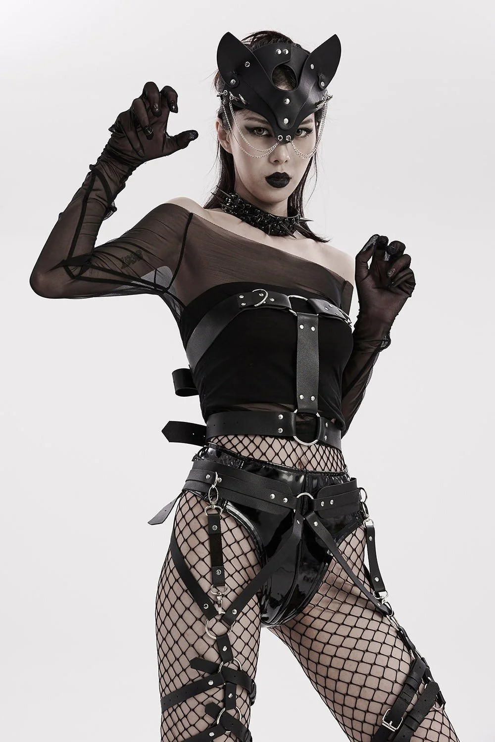 Black Embers Body Harness [BLACK] - Image 3