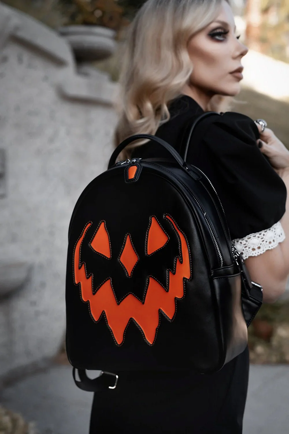 Black Haunted Hallows Backpack - Image 4