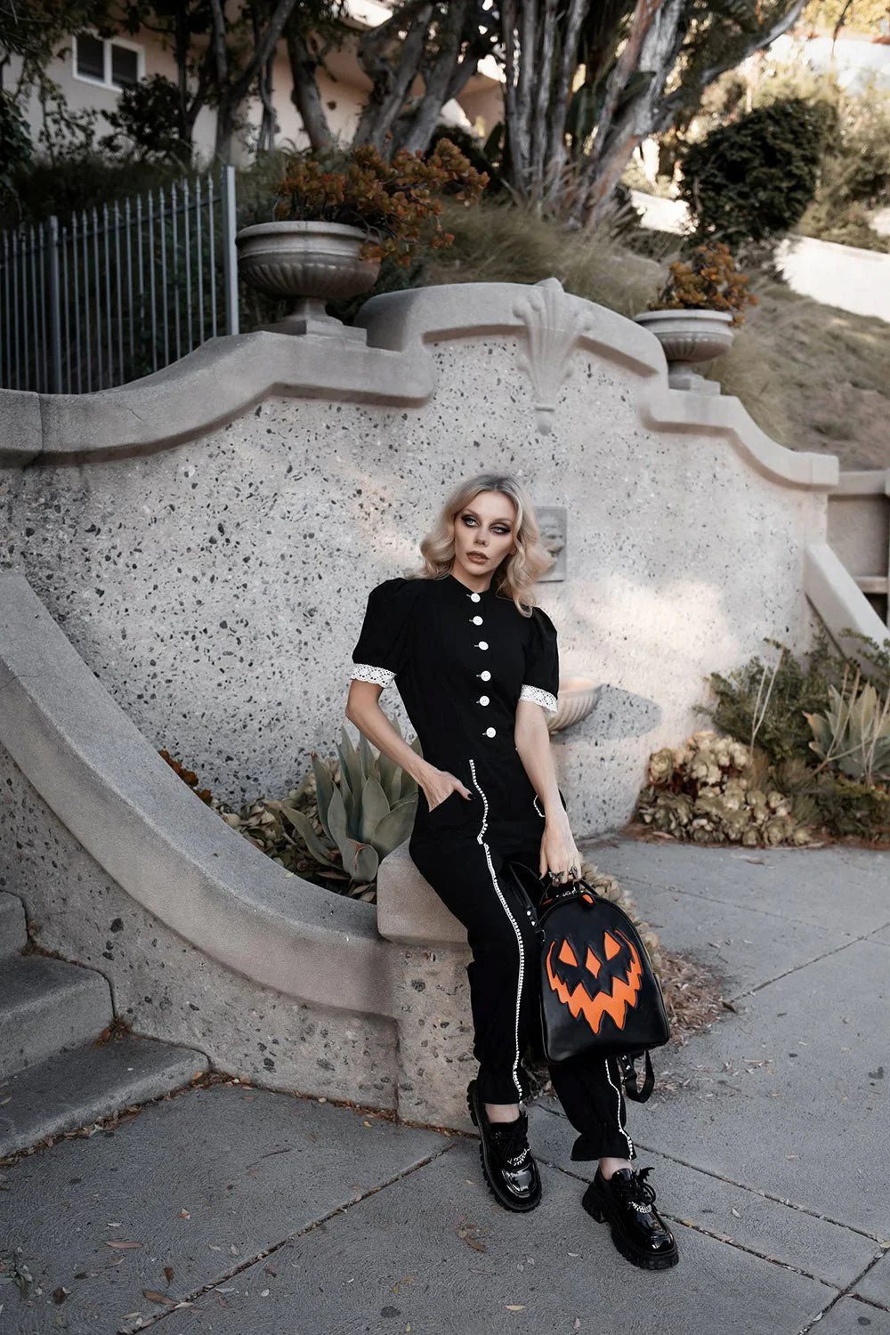 Black Haunted Hallows Backpack - Image 7