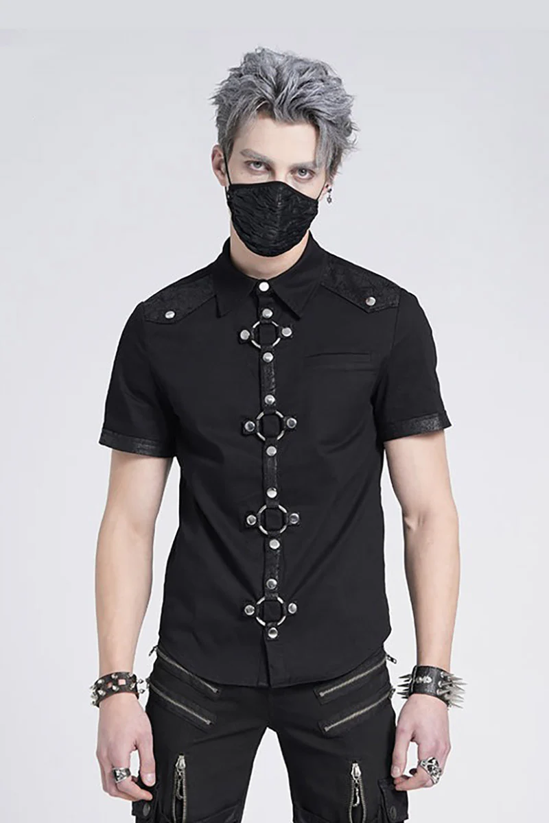 Black Knight Button Down Shirt - Image 2