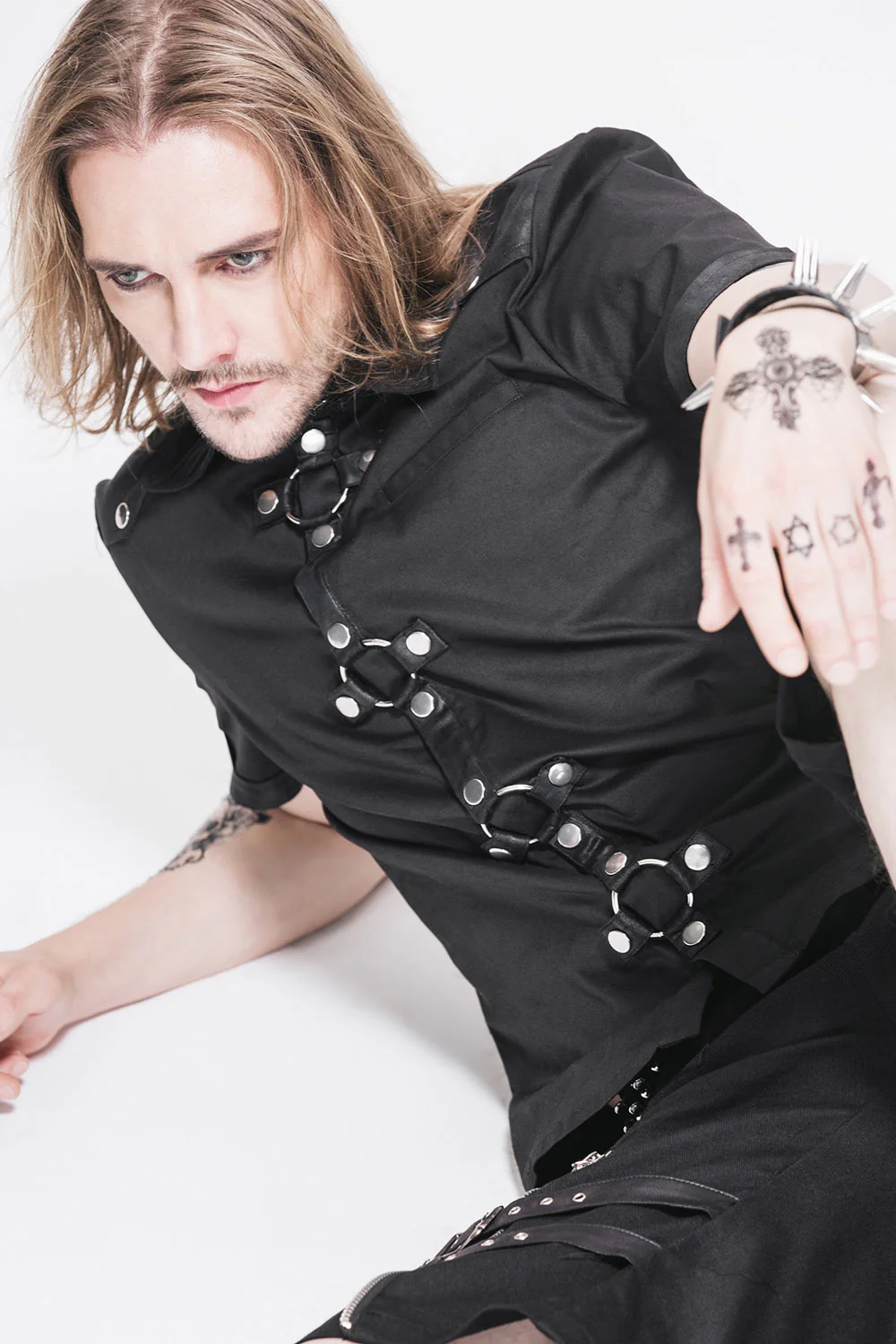 Black Knight Button Down Shirt - Image 3