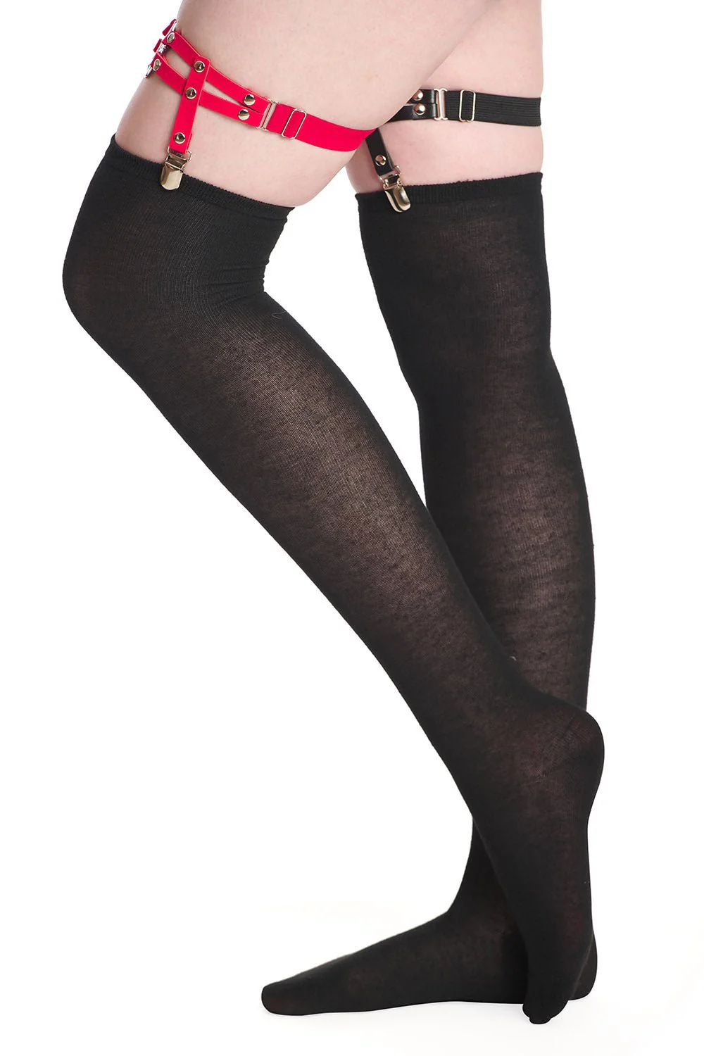 Black Madonna Thigh Garter - Image 4