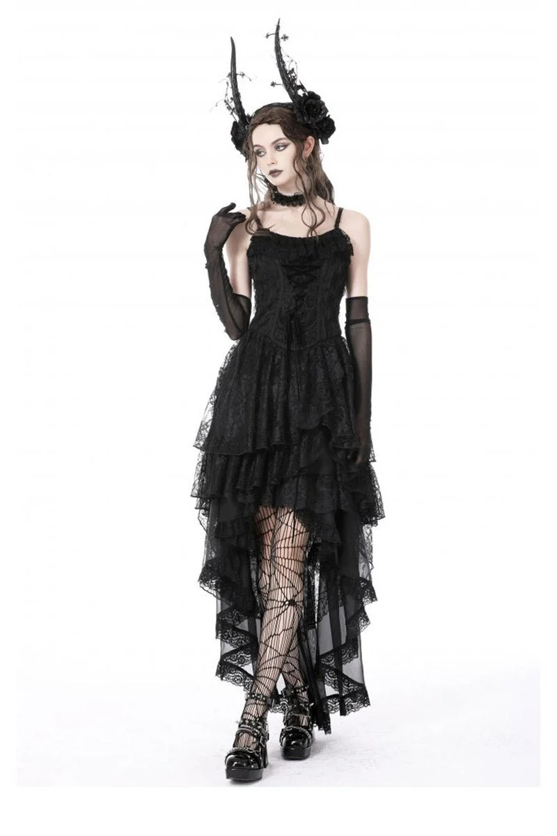 Black Majesty Chiffon Skirt - Image 4