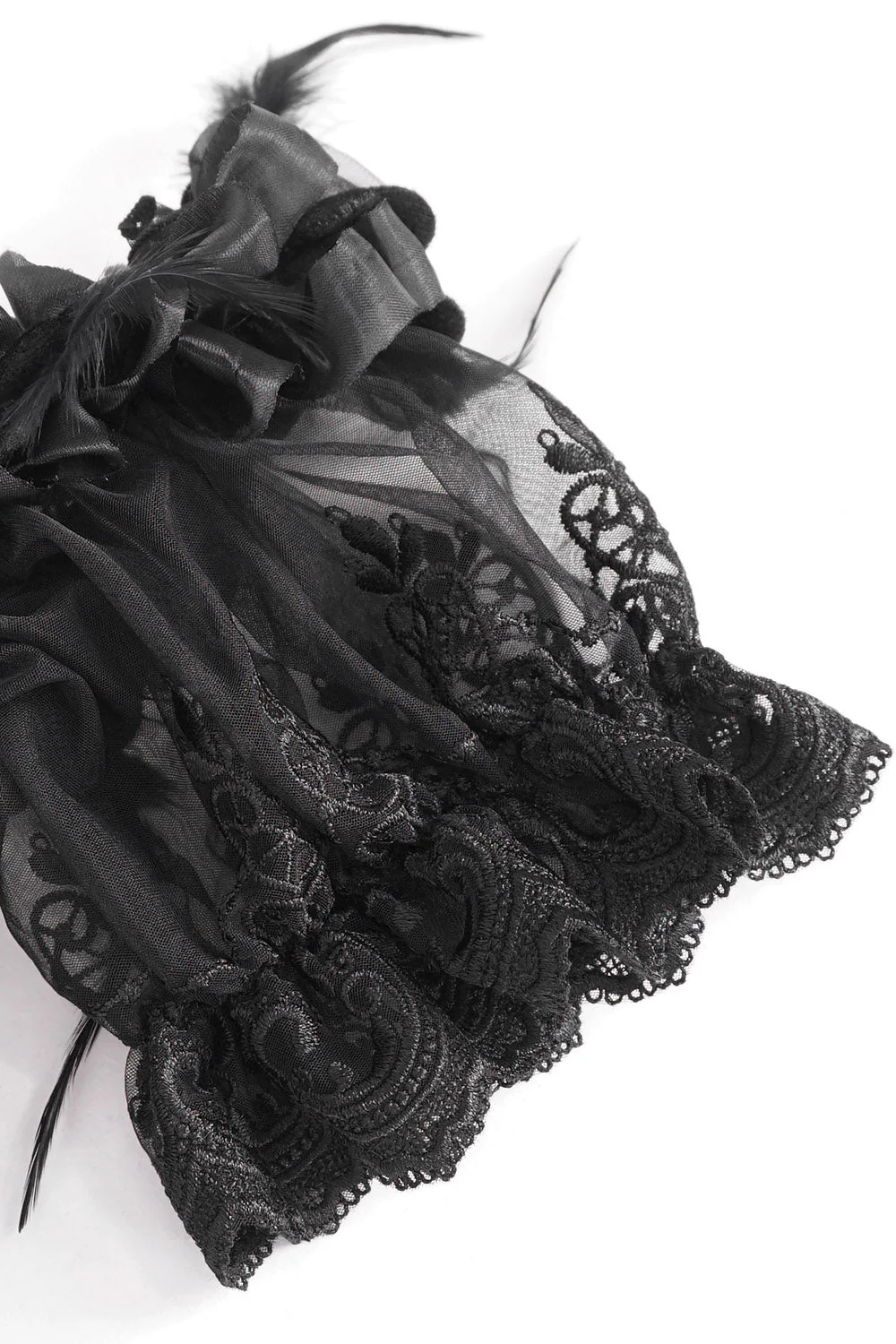 Black Manor Gothic Gown - Image 8