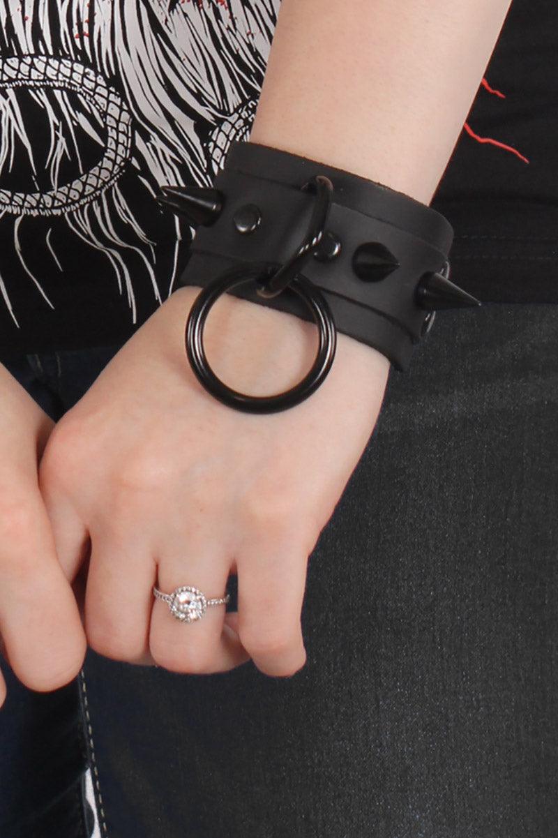 Black of Night Spike Bracelet - Image 2