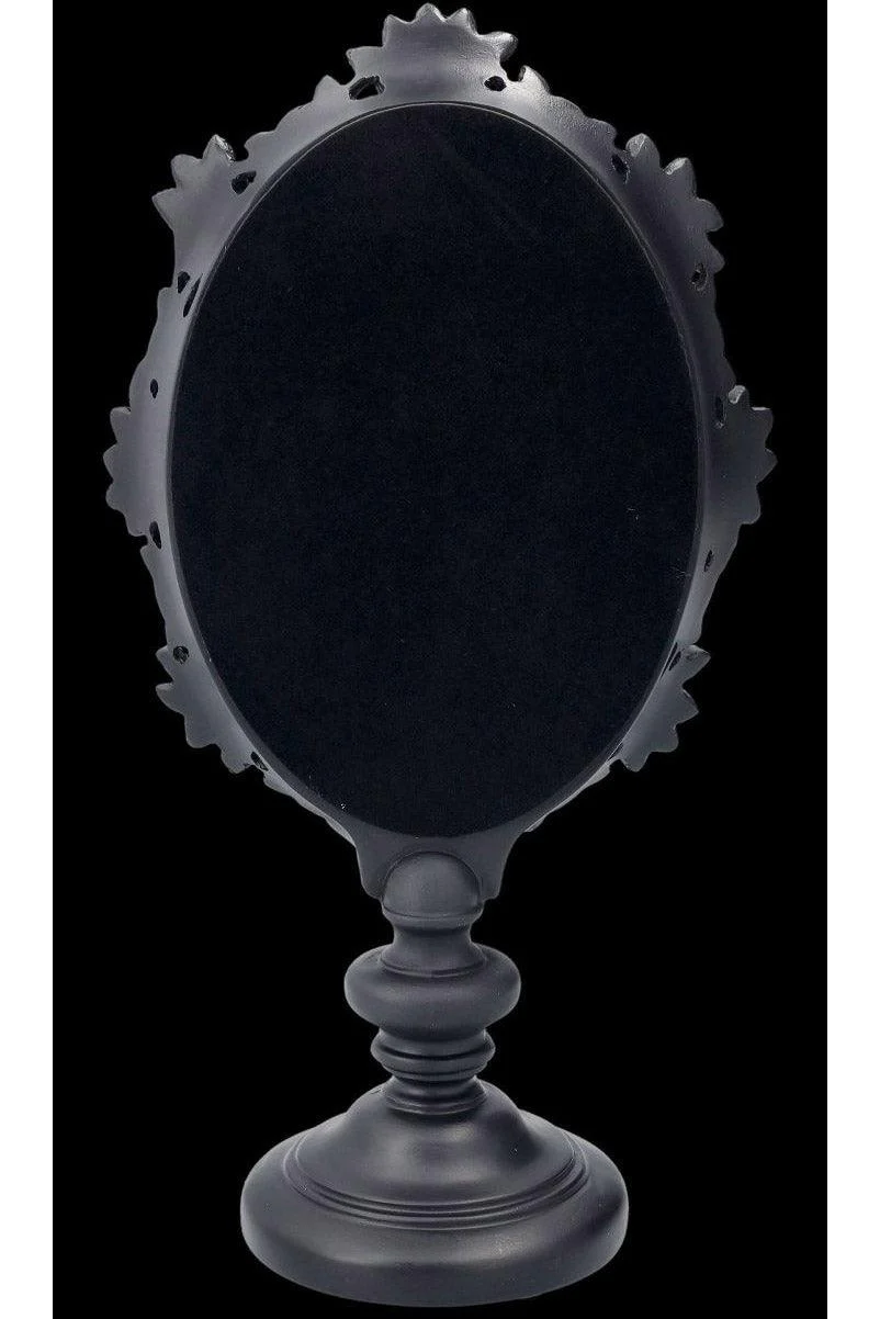 Black Rose Dressing Table Mirror - Image 3
