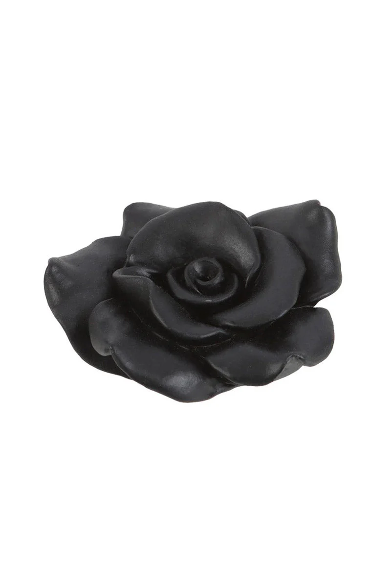 Black Rose Resin Incense Stick Holder - Image 4