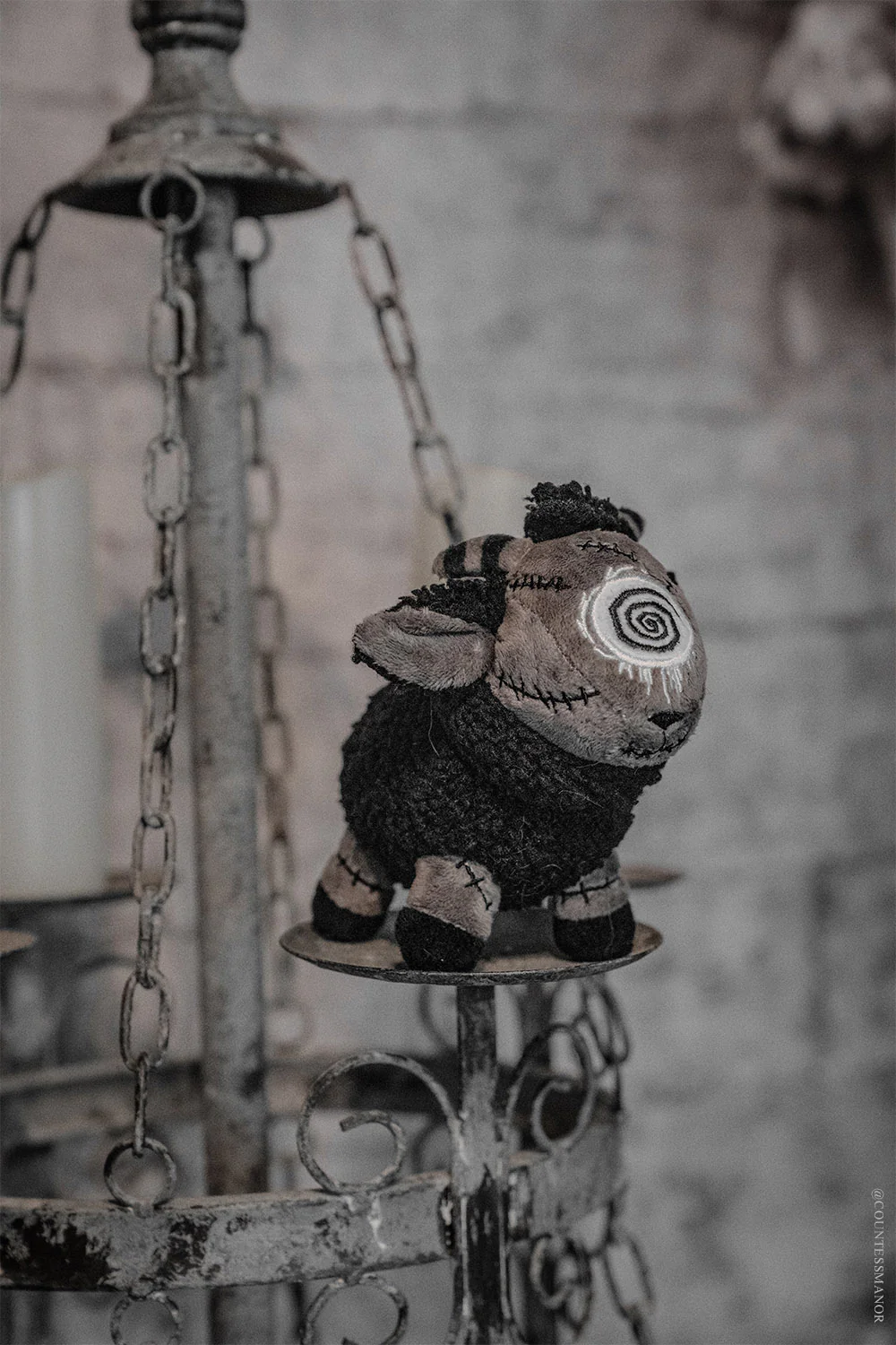 Black Sheep of the Family Plush Keychain - Image 5