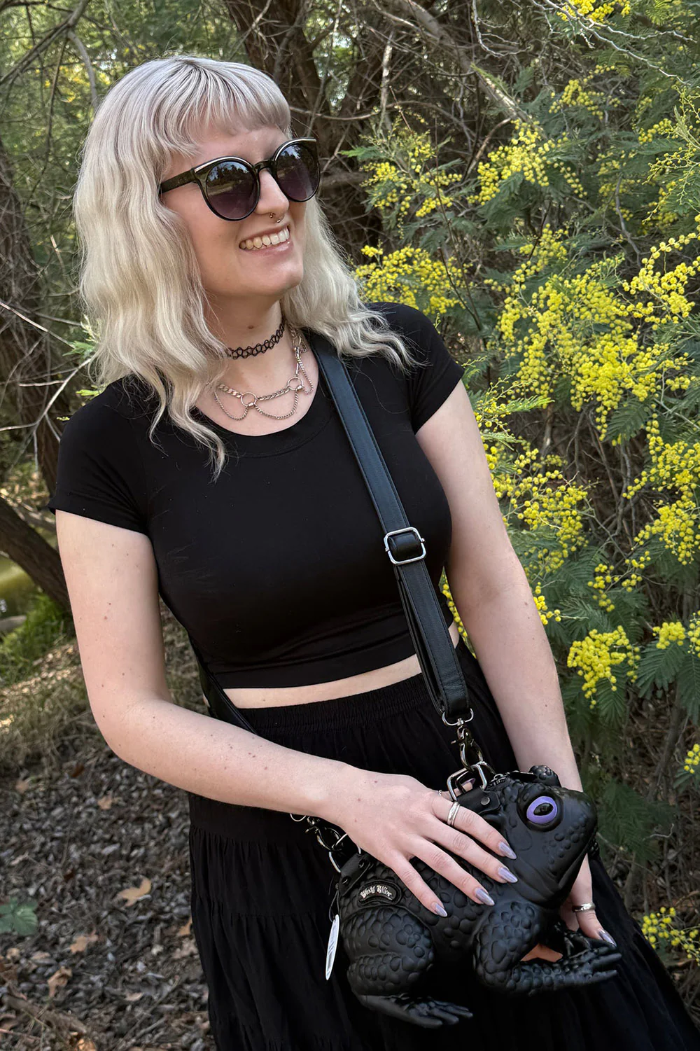 Black Toad Bag [Purple Eyes] - Image 3