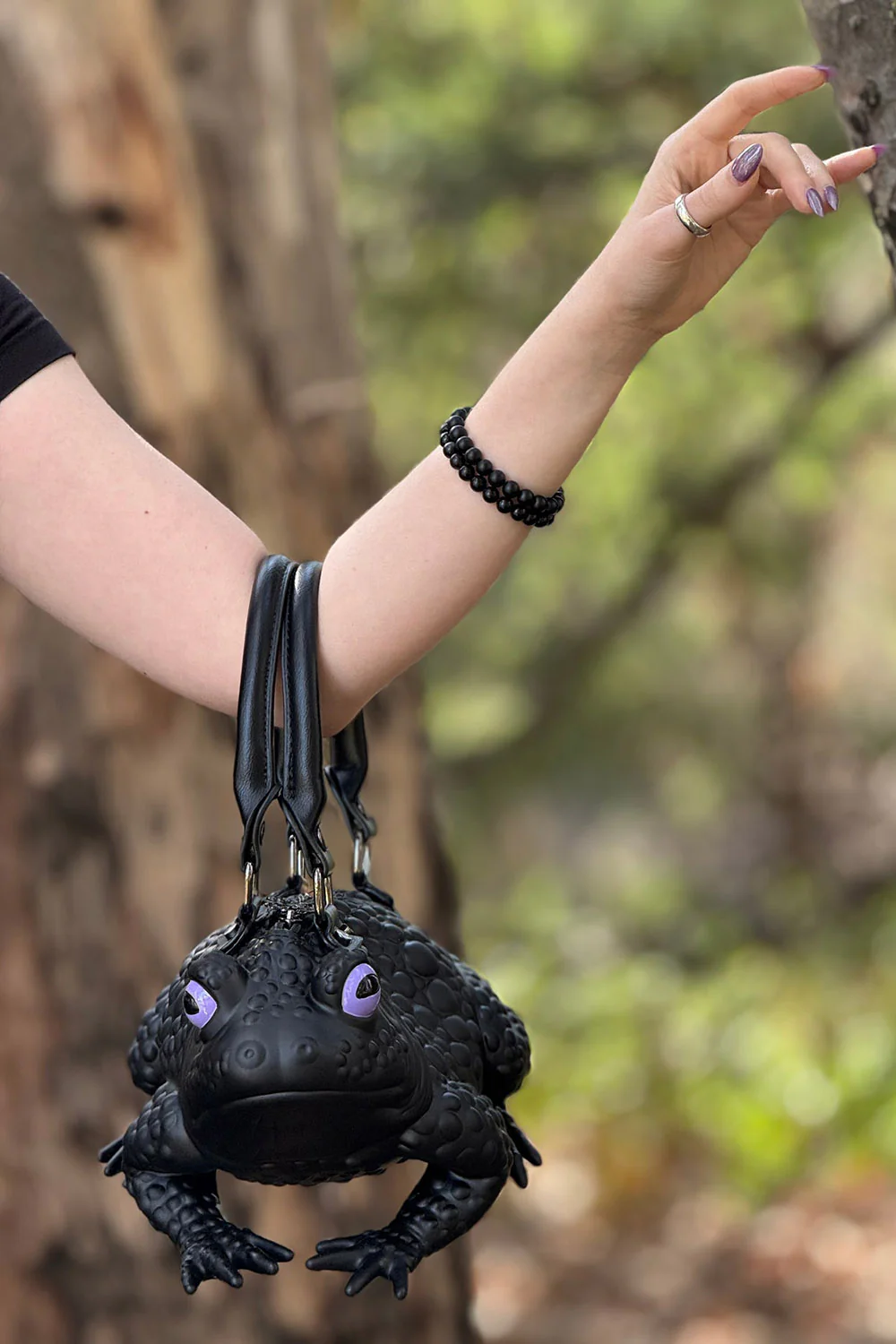 Black Toad Bag [Purple Eyes] - Image 6