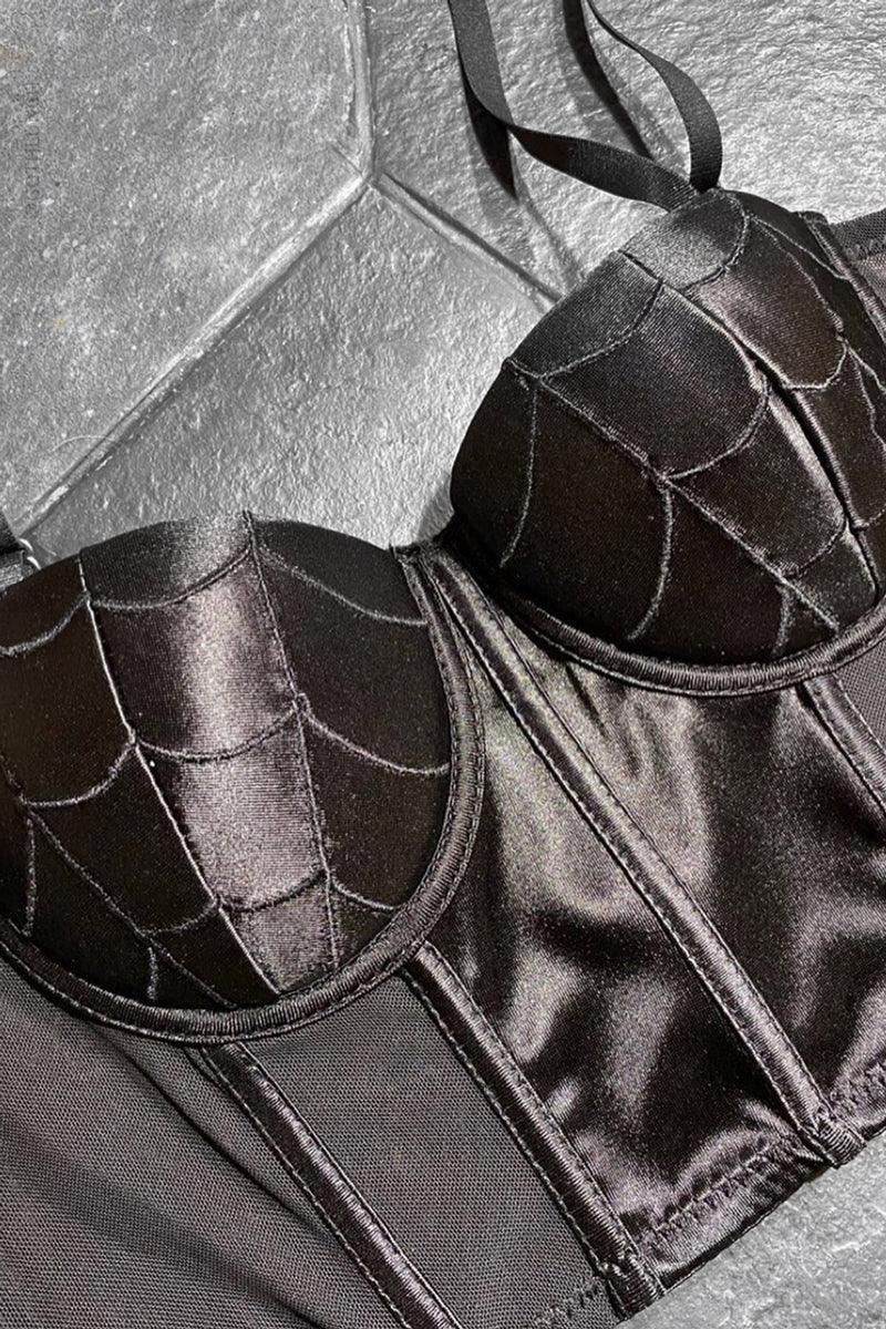 Black Widow Corset Top - Image 5