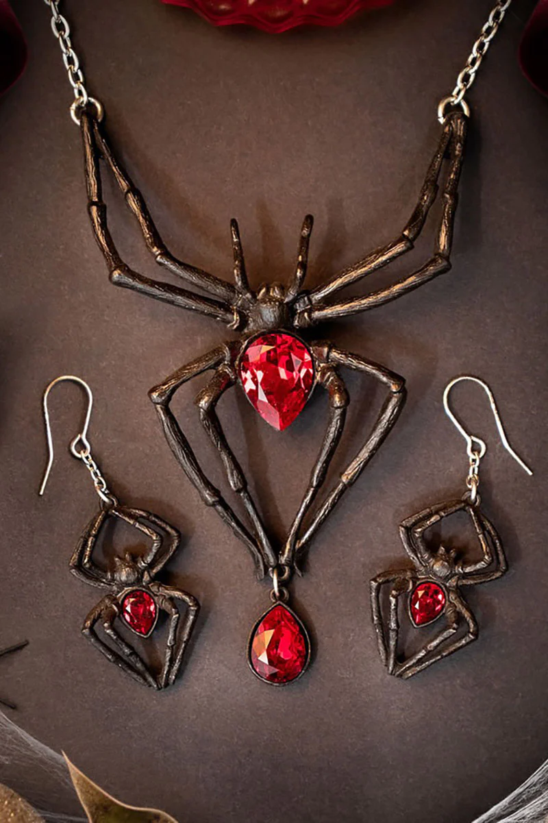Black Widow Earrings - Image 3