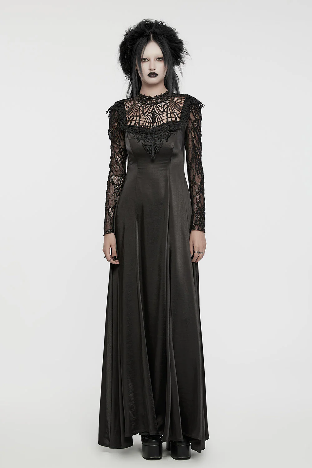 Black Widow Gothic Gown - Image 2