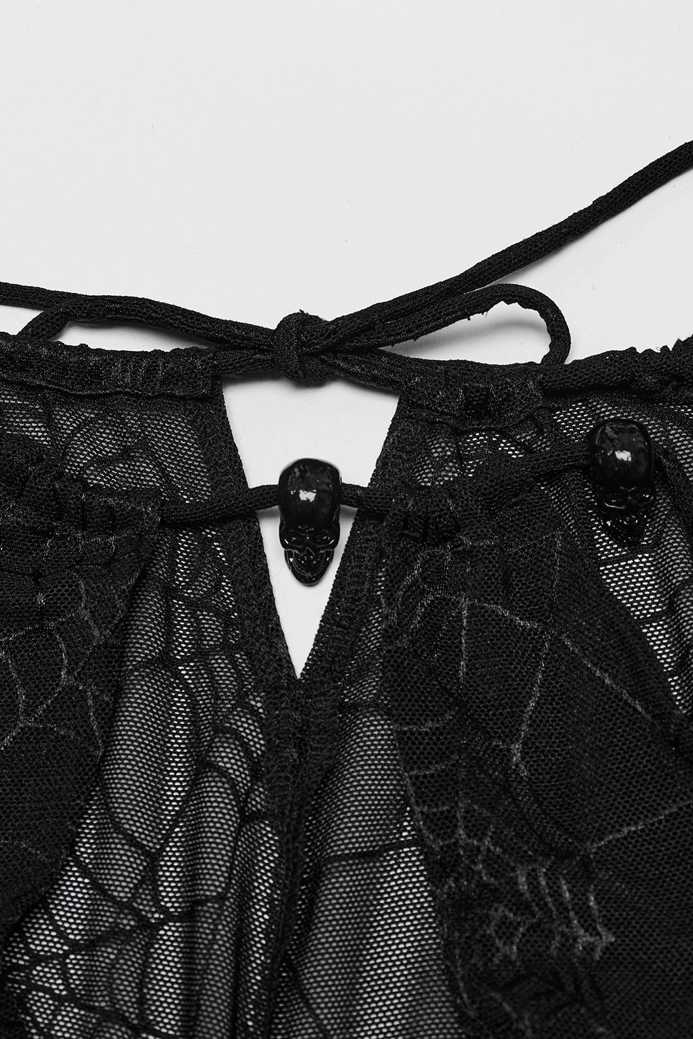 Black Widow Mesh Web Dress [Plus Size] - Image 7